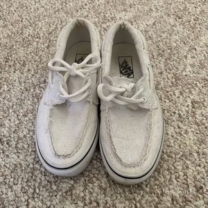 White Women’s Vans size 8